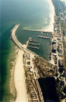 Władysławo harbour - air photography 